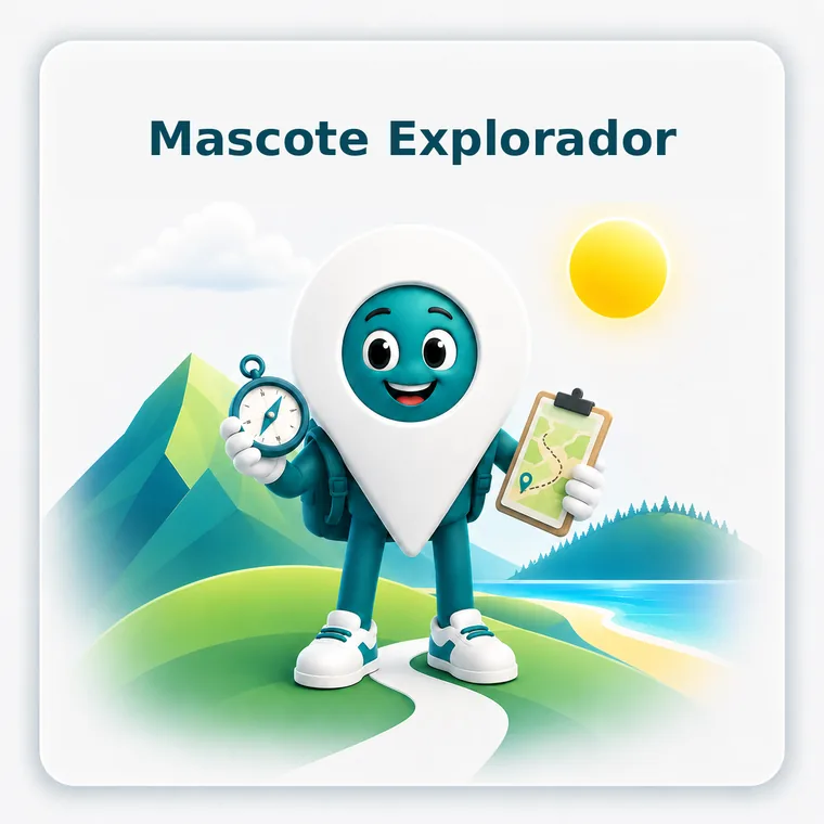 Mascote Explorador
